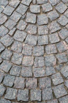 granite paving stones in the Peter and Paul Fortress in St. Petersburg, Russia