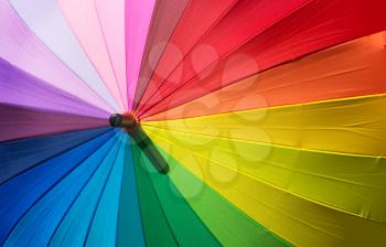 Color pattern of an umbrella background