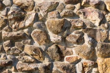 Background of stone wall texture.