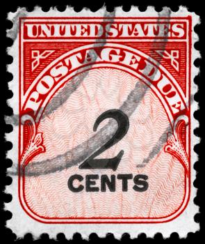Royalty Free Photo of 1959 2 US Stamp