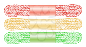 Illustration of the rope bandle set 