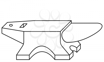 Illustration of the contour anvil tool icon