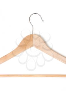 Royalty Free Photo of a Wooden Hanger