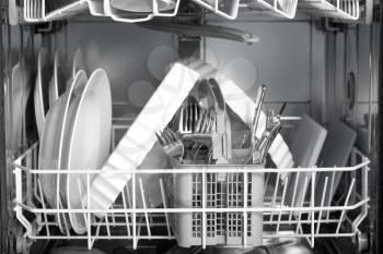 Royalty Free Photo of a Dishwasher