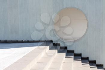 Royalty Free Photo of an Outdoor Staircase