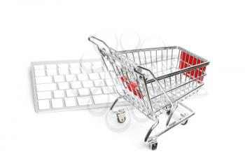 Royalty Free Photo of an Online Shopping Concept
