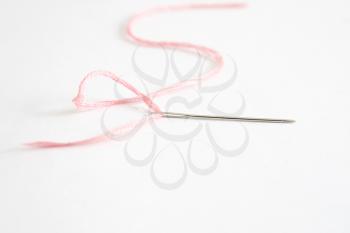 Royalty Free Photo of a Needle and Thread