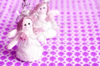 Royalty Free Photo of Angel Ornaments