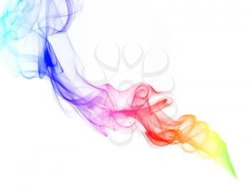 Royalty Free Photo of Colourful Smoke
