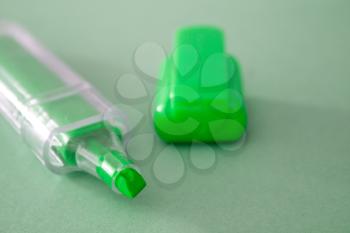 Royalty Free Photo of a Green Marker