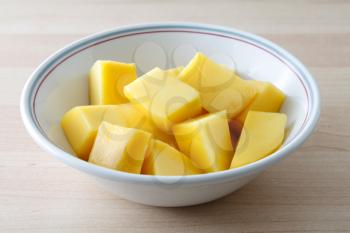Royalty Free Photo of a Bowl of Mango