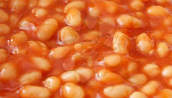 Royalty Free Photo of Baked Beans