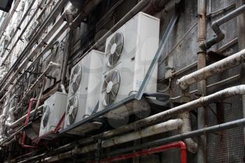 Royalty Free Photo of Air Conditioning Units