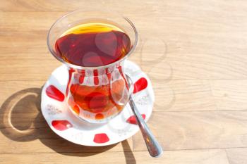 Royalty Free Photo of a Cup of Turkish Tea