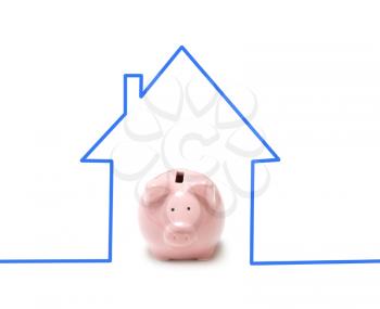 Royalty Free Photo of a Piggy Bank