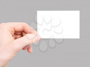 Royalty Free Photo of a Business Card