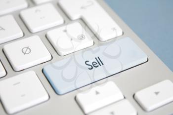 Royalty Free Photo of a Sell Button on a Keyboard