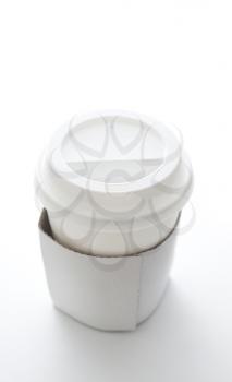Royalty Free Photo of a Disposable Coffee Cup