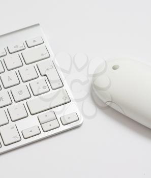 Royalty Free Photo of a Mouse and Keyboard