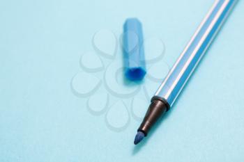 Royalty Free Photo of a Blue Marker