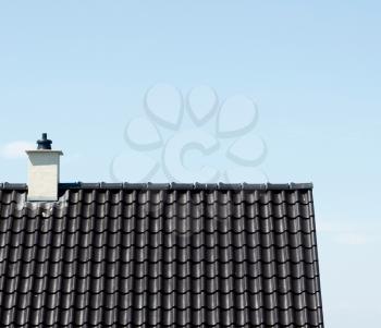 Royalty Free Photo of a Rooftop