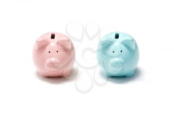 Royalty Free Photo of Piggy Banks