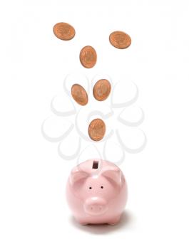 Royalty Free Photo of a Piggy Bank