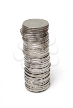 Royalty Free Photo of a Pile of Coins