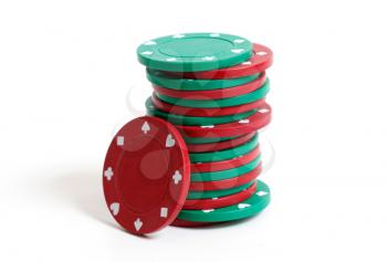 Royalty Free Photo of Poker Chips
