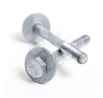 Royalty Free Photo of Nuts and Bolts