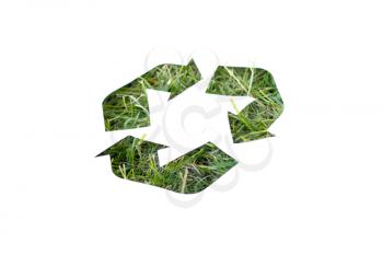 Royalty Free Photo of a Recycling Logo