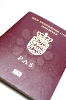 Royalty Free Photo of a Danish Passport