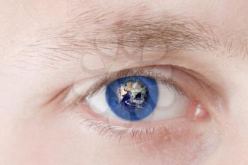 Royalty Free Photo of a Person's Eye