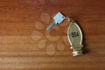 Royalty Free Photo of a Hotel Key