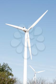 Royalty Free Photo of Wind Turbines