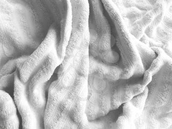 Towel texture as a backdrop