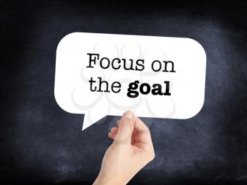 Focus on the goal as a concept