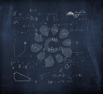 Equation on a blackboard

