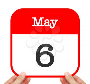 May 6 written on a calendar