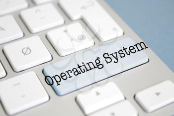Operating System written on a keyboard