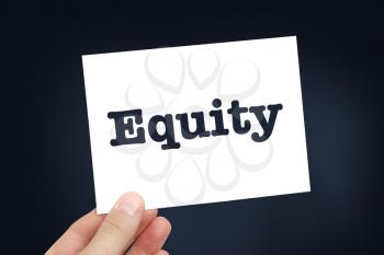 Equity concept