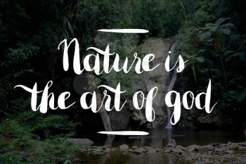 Nature is God