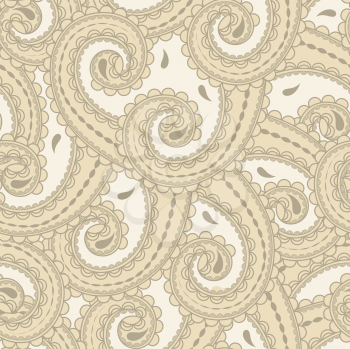 Royalty Free Clipart Image of a Paisley Pattern