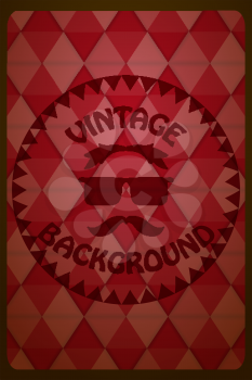 Royalty Free Clipart Image of a Background With a Moustache and Sunglasses
