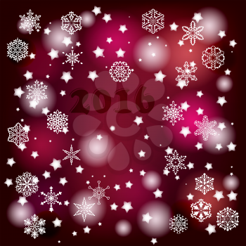 2016 Vector Winter Background
