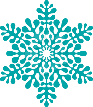 Vector  Pattern with winter snowflakes