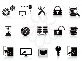 Royalty Free Clipart Image of Technology Icons