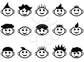 Royalty Free Clipart Image of People Avatar