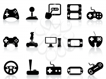 Royalty Free Clipart Image of Video Game Icons