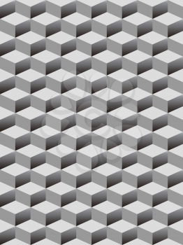 the seamless cubes pattern background	